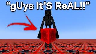 The FUNNIEST FAKE Minecraft Speedruns...