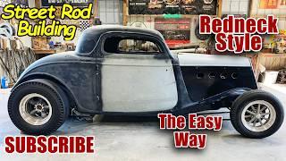 Custom Fab Brake Pedal Assy 34 Ford Coupe From Scratch