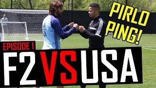 Andrea Pirlo AMAZING Passing Master Class! F2 VS USA