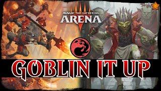 GOBLIN REDD | MTG Arena - Mono Red Aggro Goblin MYTHIC RANK Token Combo FOUNDATIONS Standard Deck