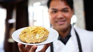 The $100 Luxury Donut Made With Gold and Cristal Champagne