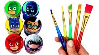 Drawing & Painting PJ Masks Catboy Owlette Gekko Romeo Night Ninja Luna Girl PJ Masks Surprise Toys