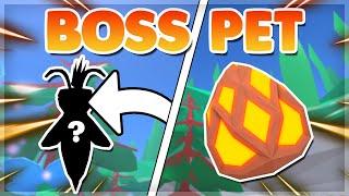 *NEW* PET SWARM SIMULATOR HATCHING THE NEW BOSS PET! INSANE STATS! AND MUCH MORE!