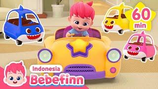 Bayi Mobil bum bum, brum brum | Kumpulan Lagu Anak | Bebefinn Bahasa Indonesia