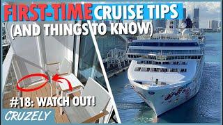 20+ Most Important FIRST-TIME Cruise Tips & Things to Know (Rapid Fire)