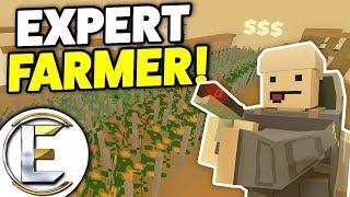 EXPERT FARMER! - Unturned RP Rags To Riches #2 (One Of The Biggest Berry Farms I've Ever Done!)