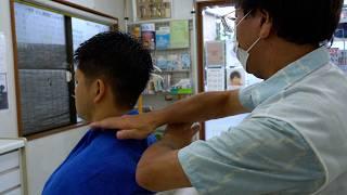 Haircuts, shampoos, shaving, and massages at "Hair Salon Iwato"in Komae, Tokyo.