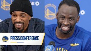 Draymond Green And De'Anthony Melton Discuss Win In OKC