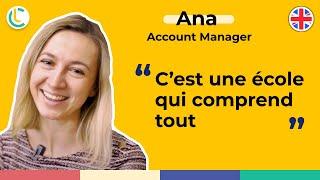 Rencontrez Ana, Account Manager au Cercle des Langues | Notre équipe pour apprendre l'anglais