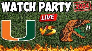 Miami Hurricanes vs Florida A&M LIVE Watch Party & Reaction | NOT THE GAME