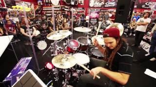 Ian Foreman wins round two of the Guitar center drum off 2013