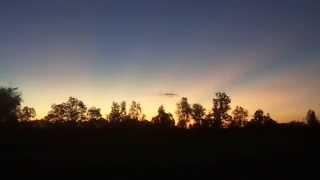 amazing sunrise in Isaan December 2014