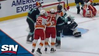 Flames' Martin Pospisil Scores First Career Goal In His NHL Debut