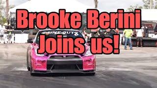 We interview Brooke Berini, TX2K and Shiftsector women's class debut 1/4 mile and 1/2 mile racing