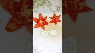 Cucumber & tomato carving art#youtubeshorts#shorts#trending#viralshorts#beauty part 459