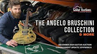 Angelo Bruschini (Massive Attack) & More | December 2024 Guitar Auction Gear Update | Episode 6