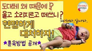 [육아]민주선생님이 알려주는 훈육시기와 방법/ 16~30개월아기 더 떼쓰는 이유/훈육할 때 주의점/ 민주선생님