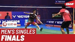 F | MS | Kento MOMOTA (JPN) [1] vs. Anthony Sinisuka GINTING (INA) [7] | BWF 2019