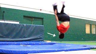 Me Learning How to Backflip for the first time, and more...