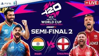 IND vs ENG | SEMIFINAL 2 | T20 World Cup 2024 | Cricket 24 | maXKeyYT