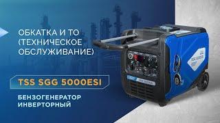 Техническое обслуживание бензинового инверторного генератора TSS SGG 5000ESi