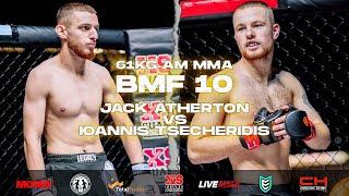 BMF 10 | Jack Atherton vs Ioannis Tsecheridis | Amateur Bantamweight MMA