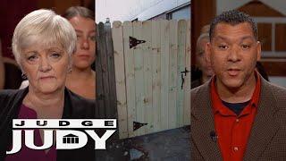 Woman Tears Down Neighbor's Fence!