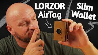 LORZOR AirTag Slim Wallet im Test ► Was taugt das Card Case Wallet mit Platz für ein Apple AirTag?