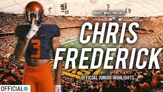 Syracuse CB Chris Frederick - Official Junior Highlights