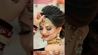 beautiful dulhan bridal look makeup and jewellery