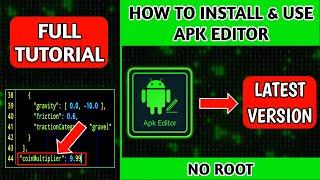 How to Install & Use Apk Editor