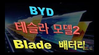 테슬라 $25,000 블레이드 배터리 적용 모델2 출시임박? / BYD ‘Blade’ battery / 한단계 더 발전한 Blade Battery와 테슬라의 중국 계획