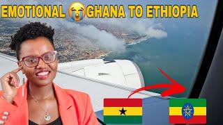 I have to Leave Ghana  Fly With Me To Ethiopia, Addis Ababa 