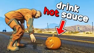 GTA Online Pumpkin Hunt but if I get tricked I get punished...