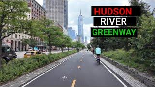 Exploring NYC - Biking the Hudson River Greenway | Manhattan, NYC