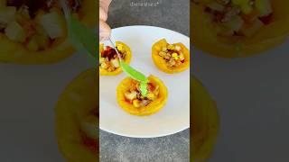 Yummy Unique Onion Katori Chaat #shorts
