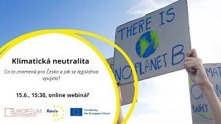 Webinář | Klimatická neutralita