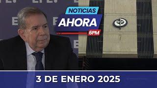 Noticias de Venezuela hoy en Vivo  Viernes 3 de Enero de 2025 - Ahora Emisión Central