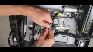 How to disconnect the seat bottom connectors of a Tesla Model 3/Y to fix swap seat bottom that hurts