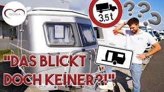  Führerscheine und Gewicht bei Wohnwagen erklärt! | B, B96, BE, C1, C1E | Stütz-, Anhängelast uvm.