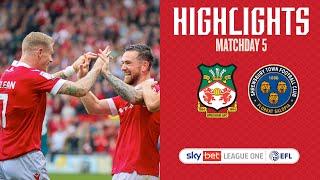 HIGHLIGHTS | Wrexham AFC vs Shrewsbury Town