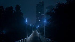 【4K UHD】 SEOUL WALK - AM2, Mysterious, creepy Seoul Forest Park when it rained. Ambience sounds