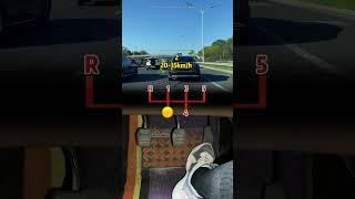 Five steps to teach you how to drive！#driving #skills #tips #knowledge #fpy