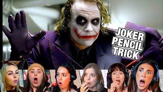 BEST "Joker's Pencil Trick" Reactions! The Dark Knight (2008) Movie Reaction *First Time Watching*