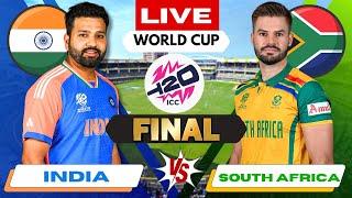  T20 WC 2024 Live: IND vs SA, Final | Live Score & Commentary | INDIA vs South Africa Live Today