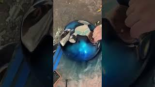 Blue Sphere Magic: The Viral Sculpture Taking Over YouTube  #ViralArt #SculptureMagic