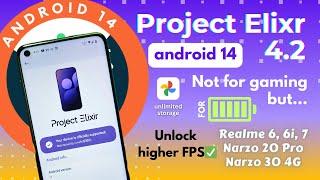 Project Elixir 4.2 for Realme 6, 7, Narzo 20 Pro & Narzo 30 4G [] Battery Backup ROM