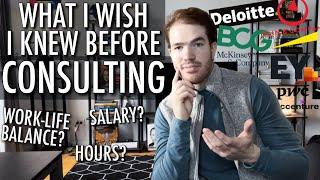 What I Wish I Knew Before Starting my Consulting Career! (Major Mistakes!)