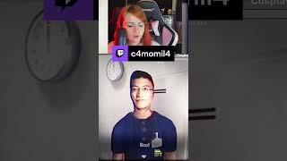 Camila tendo o susto do Alanzoka | c4momil4 em #Twitch