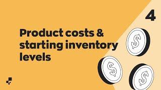 Product Costs and Starting Inventory Levels | Getting Started with inFlow